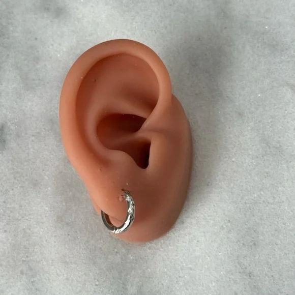 COPY - Sterling Silver Star Crystal Pave Hoop Earrings

Brand New - Picture 3 of 5